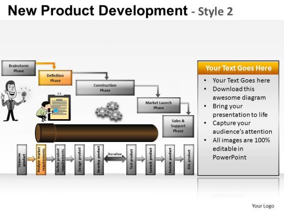 PowerPoint Slide Corporate Competition New Product Development Ppt Slide