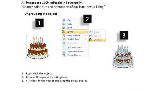 PowerPoint Slide Corporate Designs Happy Birthday Ppt Presentation