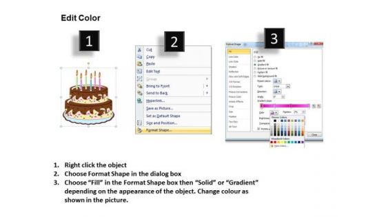 PowerPoint Slide Corporate Designs Happy Birthday Ppt Presentation