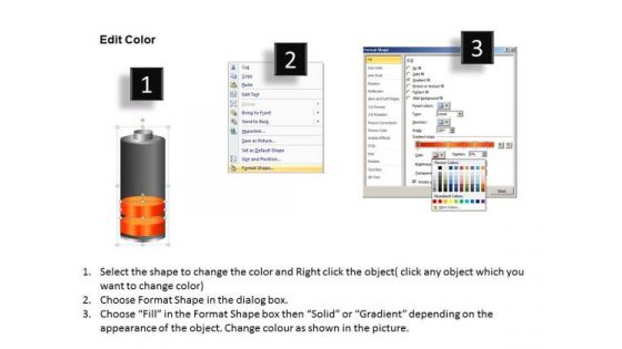 PowerPoint Slide Corporate Success Batteries Charging Ppt Presentation