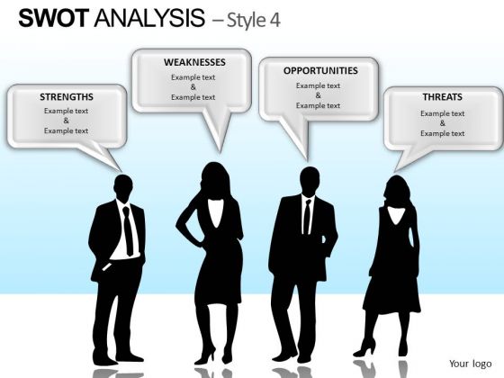 PowerPoint Slide Corporate Teamwork Swot Analysis Ppt Presentation