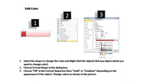 PowerPoint Slide Designs Download Numbered List Ppt Template