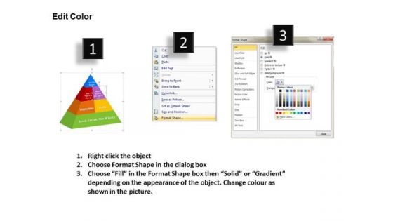 PowerPoint Slide Designs Food Pyramid Strategy Ppt Theme