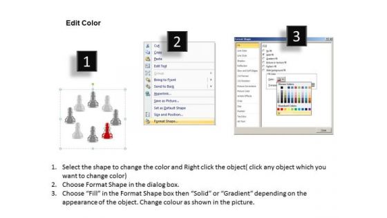 PowerPoint Slide Designs Image Chess Pawn Ppt Process