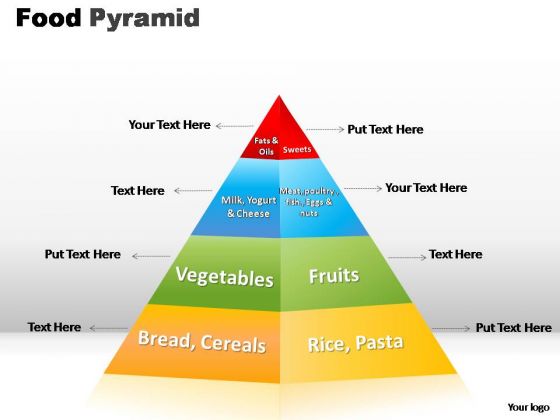 PowerPoint Slide Designs Leadership Food Pyramid Ppt Slides