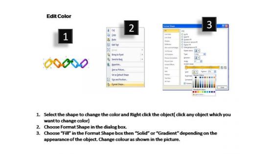 PowerPoint Slide Designs Marketing Chains Process Ppt Presentation