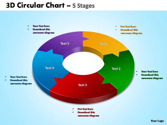 PowerPoint Slide Diagram Circular Chart Ppt Themes