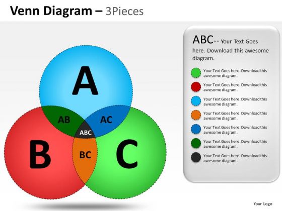 PowerPoint Slide Editable Venn Diagram Ppt Layouts