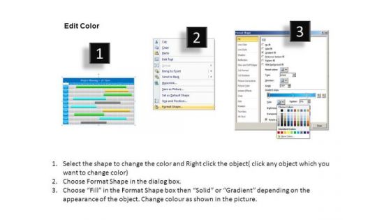 PowerPoint Slide Gantt Chart 10 Year Planning Project Ppt Templates