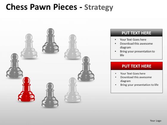 PowerPoint Slide Global Chess Pawn Ppt Theme