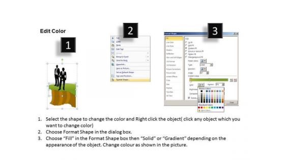 PowerPoint Slide Graphic Bridge Chart Ppt Template