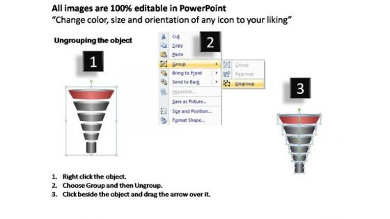 PowerPoint Slide Graphic Funnel Diagram Ppt Designs