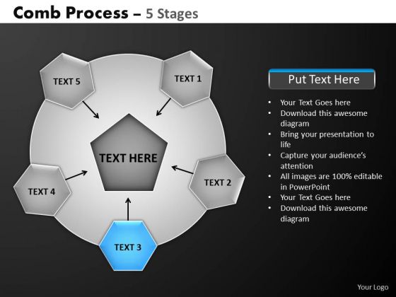 PowerPoint Slide Image Hub And Spokes Process Ppt Theme