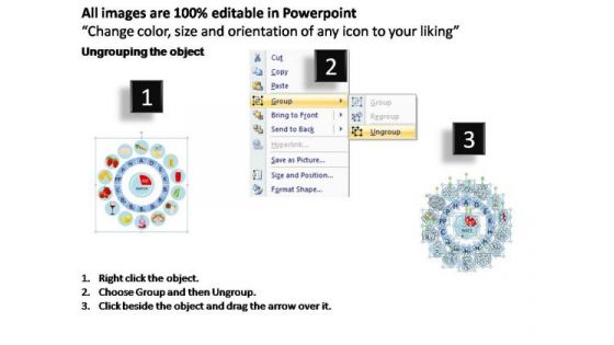 PowerPoint Slide Sales Food Pyramid Ppt Slides
