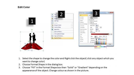 PowerPoint Slide Strategy Certified Handshake Ppt Presentation