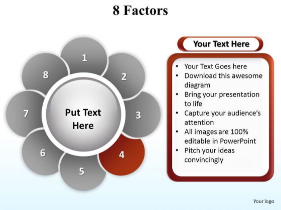 PowerPoint Slide Teamwork Factors Ppt Theme