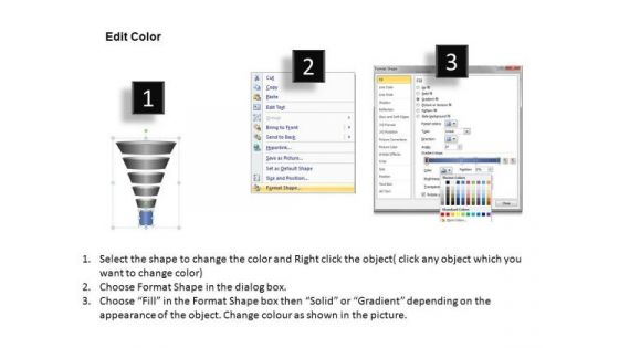 PowerPoint Slide Teamwork Funnel Diagram Ppt Design