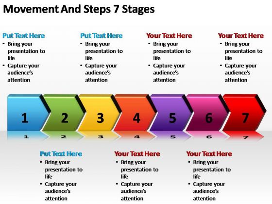 PowerPoint Slide Teamwork Movement And Steps Ppt Themes