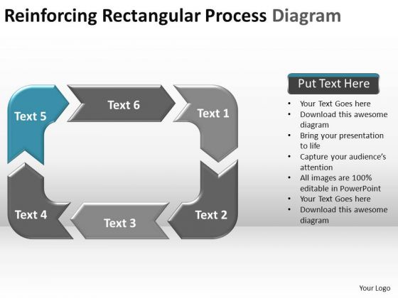 PowerPoint Slide Teamwork Reinforcing Process Ppt Theme