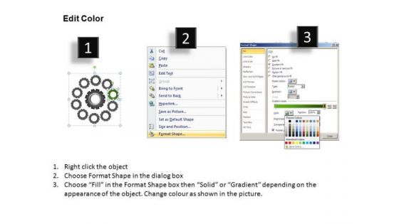 PowerPoint Slidelayout Business Gears Process Ppt Process