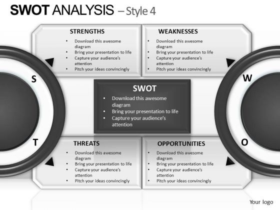 PowerPoint Slidelayout Diagram Swot Analysis Ppt Slidelayout