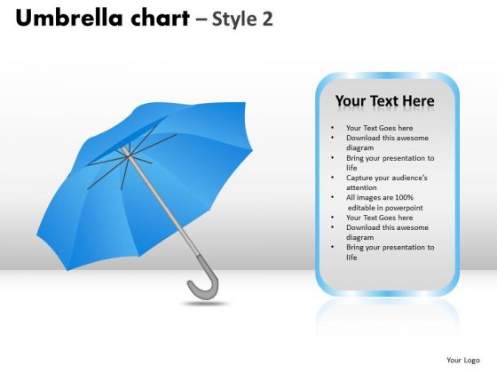 PowerPoint Slidelayout Global Umbrella Chart Ppt Designs