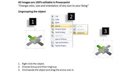 PowerPoint Slidelayout Leadership Process Chart Ppt Slide