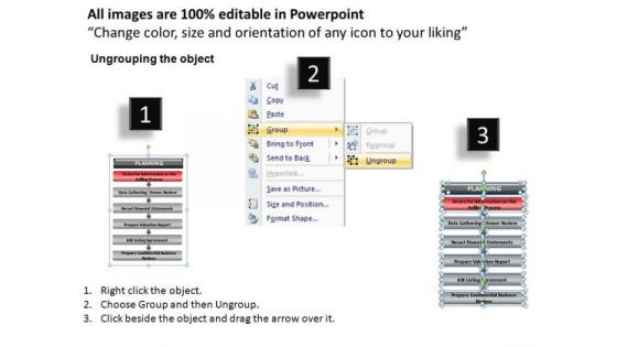 PowerPoint Slidelayout Teamwork Business Planning Ppt Template