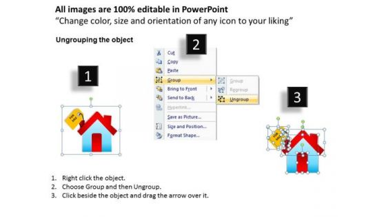 PowerPoint Slidelayout Teamwork Property Short Sale Ppt Template