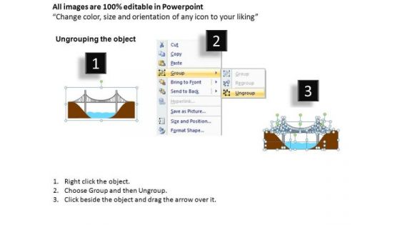 PowerPoint Slides Bridge Chart Business Designs Ppt Templates