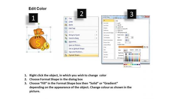 PowerPoint Slides Business Leadership Seesaw Charts Currency Ppt Process