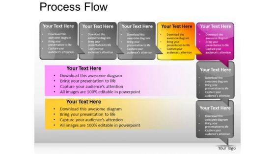 PowerPoint Slides Business Process Flow Ppt Templates