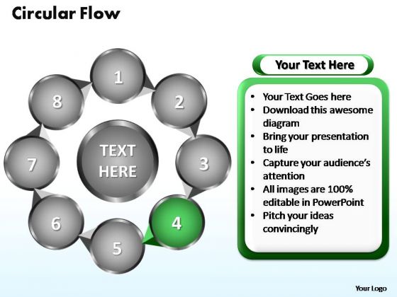 PowerPoint Slides Circular Flow Chart Ppt Designs