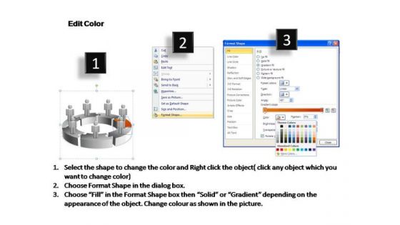 PowerPoint Slides Company Circular Ppt Slide Layout