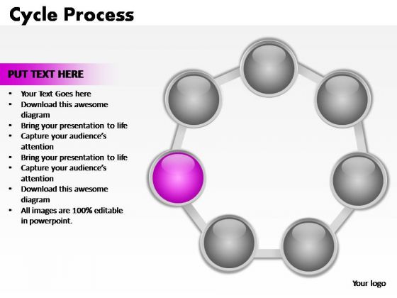 PowerPoint Slides Company Cycle Process Ppt Design