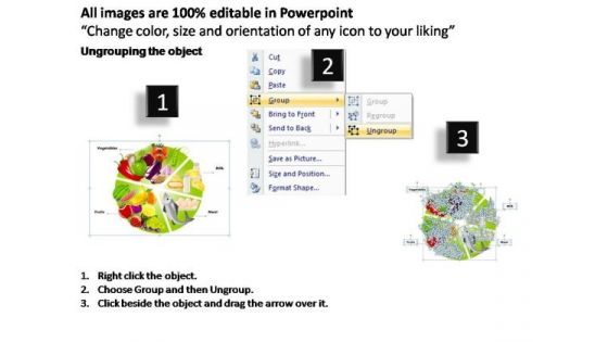 PowerPoint Slides Company Food Pyramid Ppt Process
