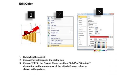 PowerPoint Slides Company Measuring Growth Ppt Design