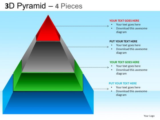 PowerPoint Slides Corporate Teamwork Pyramid Ppt Themes