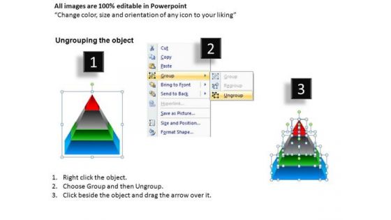 PowerPoint Slides Corporate Teamwork Pyramid Ppt Themes