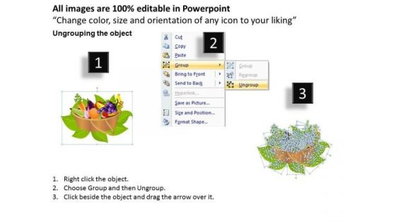 PowerPoint Slides Marketing Food Pyramid Ppt Process