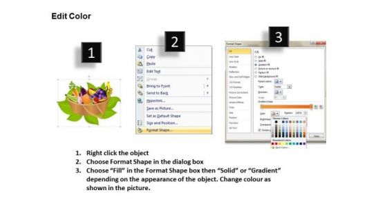 PowerPoint Slides Marketing Food Pyramid Ppt Process