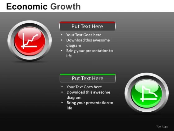 PowerPoint Slides On Economic Growth And Recession