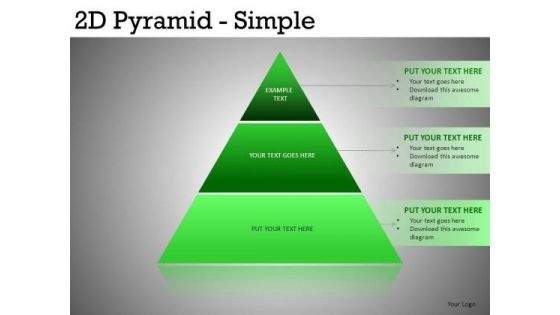 PowerPoint Slides Pyramids 3 Layers