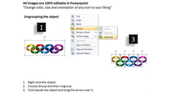 PowerPoint Slides Rings Business Ppt Backgrounds
