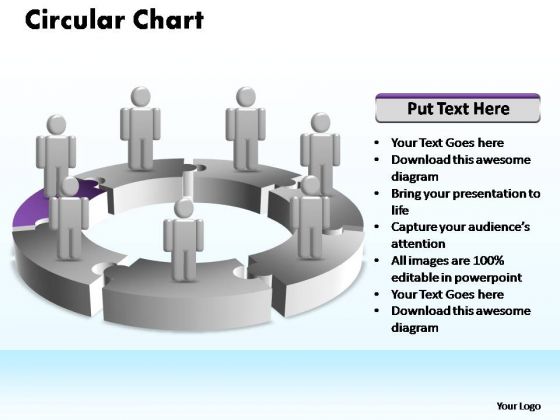 PowerPoint Slides Sales Circular Ppt Presentation