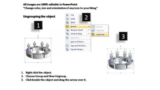 PowerPoint Slides Sales Circular Ppt Presentation