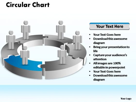 PowerPoint Slides Sales Circular Ppt Slide Layout
