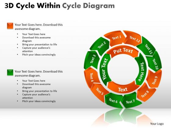 PowerPoint Slides Strategy Cycle Process Ppt Layouts