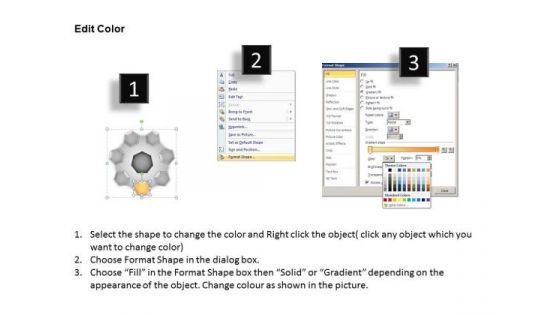 PowerPoint Slides Strategy Hub And Spokes Process Ppt Presentation