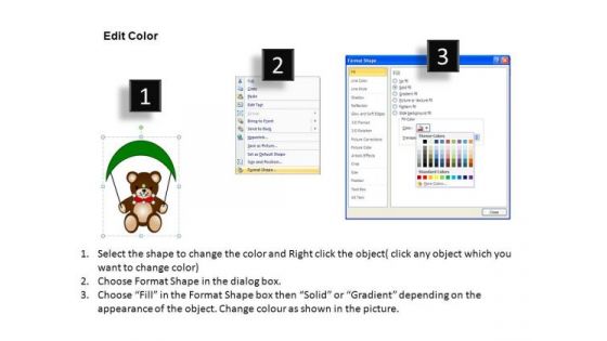 PowerPoint Teddy Bear Patricks Day Ppt Presentation Designs